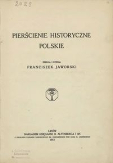 Pierścienie historyczne polskie