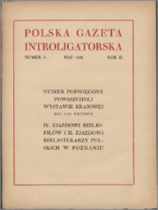 Polska Gazeta Introligatorska 1929, R. 2 nr 5