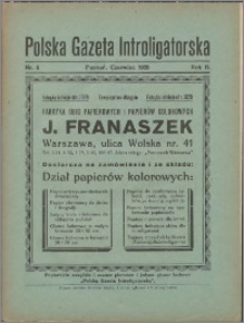 Polska Gazeta Introligatorska 1929, R. 2 nr 6