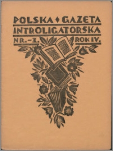 Polska Gazeta Introligatorska 1931, R. 4 nr 3