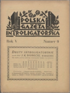 Polska Gazeta Introligatorska 1932, R. 5 nr 9