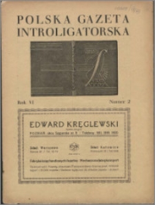 Polska Gazeta Introligatorska 1933, R. 6 nr 2