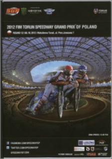 2012 FIM Torun speedway grand prix of Poland : Round 12, 06.10.2012, MotoArena Toruń