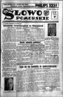 Słowo Pomorskie 1936.02.19 R.16 nr 41