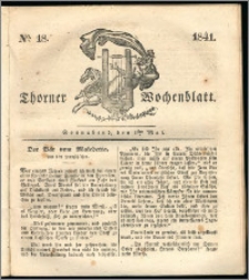 Thorner Wochenblatt 1841, Nro. 18 + Beilage, Thorner wöchentliche Zeitung