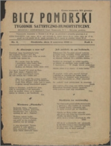 Bicz Pomorski : tygodnik satyryczno-humorystyczny 1928, R. 1 nr 2