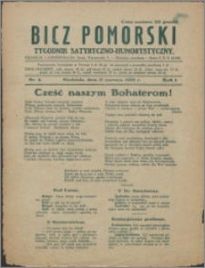 Bicz Pomorski : tygodnik satyryczno-humorystyczny 1928, R. 1 nr 4
