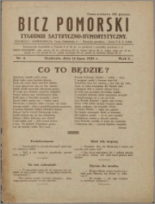 Bicz Pomorski : tygodnik satyryczno-humorystyczny 1928, R. 1 nr 8