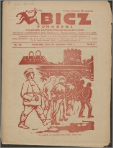 Bicz Pomorski : tygodnik satyryczno-humorystyczny 1928, R. 1 nr 14
