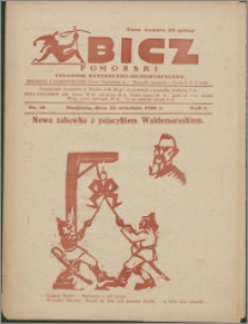 Bicz Pomorski : tygodnik satyryczno-humorystyczny 1928, R. 1 nr 18