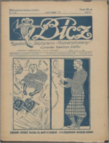 Bicz : tygodnik satyryczno-humorystyczny 1929, R. 2 nr 5 (36)