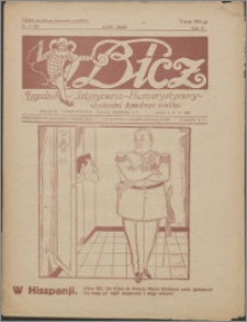 Bicz : tygodnik satyryczno-humorystyczny 1929, R. 2 nr 7 (38)