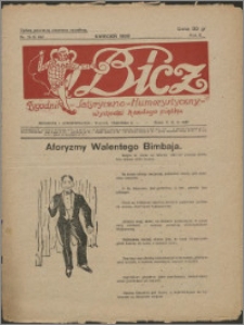 Bicz : tygodnik satyryczno-humorystyczny 1929, R. 2 nr 15-16 (46)