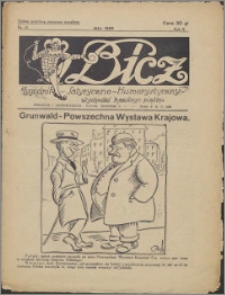 Bicz : tygodnik satyryczno-humorystyczny 1929, R. 2 nr 20