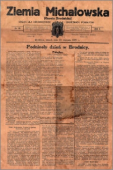Ziemia Michałowska (Gazeta Brodnicka), R. 1927, Nr 96