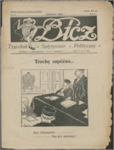 Bicz : tygodnik satyryczno-polityczny 1929, R. 2 nr 22
