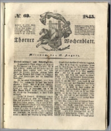 Thorner Wochenblatt 1845, No. 69 + Beilage