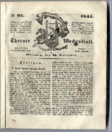 Thorner Wochenblatt 1845, No. 95 + Beilage