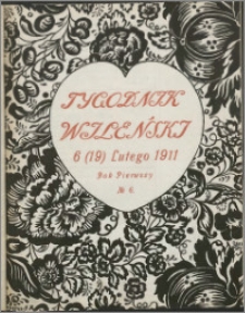 Tygodnik Wileński : pismo ilustrowane 1911, R. 1 nr 6
