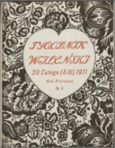 Tygodnik Wileński : pismo ilustrowane 1911, R. 1 nr 8