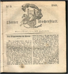 Thorner Wochenblatt 1842, No. 9 + Beilage, Zweite Beilaga, Thorner wöchentliche Zeitung