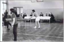 Zawody tenisa stołowego w 1977 r.