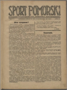 Sport Pomorski 1927, R. 3 nr 4