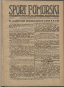 Sport Pomorski 1927, R. 3 nr 10