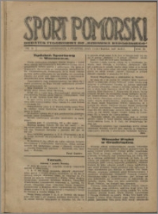 Sport Pomorski 1927, R. 3 nr 11