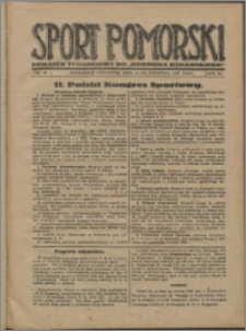 Sport Pomorski 1927, R. 3 nr 16