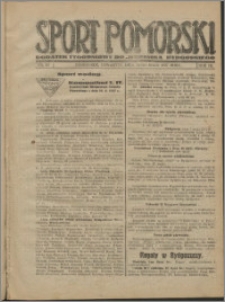 Sport Pomorski 1927, R. 3 nr 19