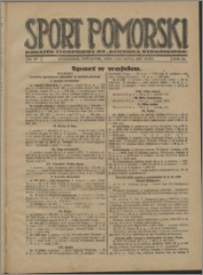 Sport Pomorski 1927, R. 3 nr 27