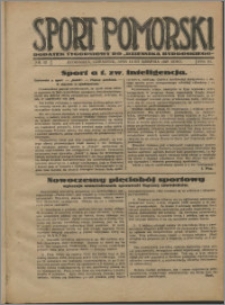 Sport Pomorski 1927, R. 3 nr 32