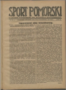 Sport Pomorski 1927, R. 3 nr 40