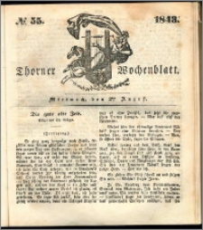Thorner Wochenblatt 1843, No. 55 + Beilage