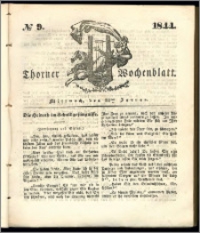 Thorner Wochenblatt 1844, No. 9