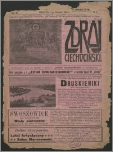Zdrój Ciechociński 1909, R. 3 nr 3