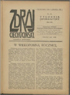 Zdrój Ciechociński 1925, R. 12 nr 14