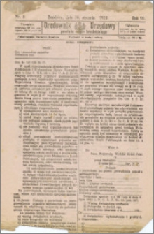 Orędownik Urzędowy Powiatu Brodnickiego R. 1923, Nr 8