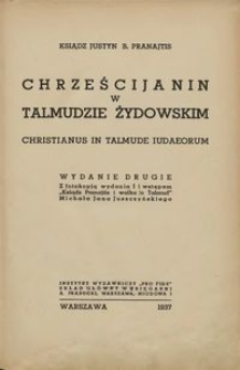 Chrześcijanin w Talmudzie żydowskim