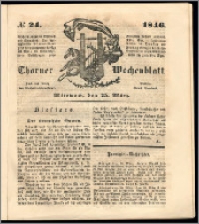 Thorner Wochenblatt 1846, No. 24 + Beilage, Zweite Beilage