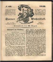 Thorner Wochenblatt 1846, No. 69 + Beilage