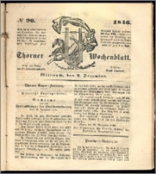 Thorner Wochenblatt 1846, No. 96 + Beilage