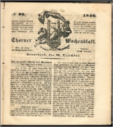 Thorner Wochenblatt 1846, No. 99 + Beilage