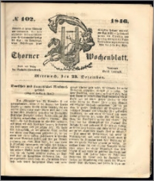 Thorner Wochenblatt 1846, No. 102 + Beilage
