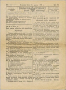 Orędownik Urzędowy powiatu brodnickiego R. 1925, Nr 16