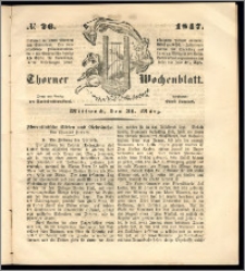 Thorner Wochenblatt 1847, No. 26 + Beilage