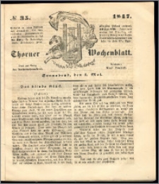 Thorner Wochenblatt 1847, No. 35 + Beilage