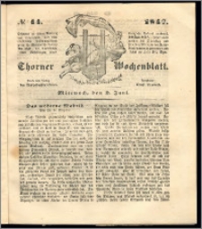 Thorner Wochenblatt 1847, No. 44 + Beilage