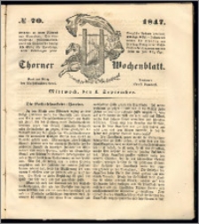 Thorner Wochenblatt 1847, No. 70 + Beilage